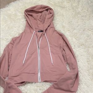 Cropped hoodie